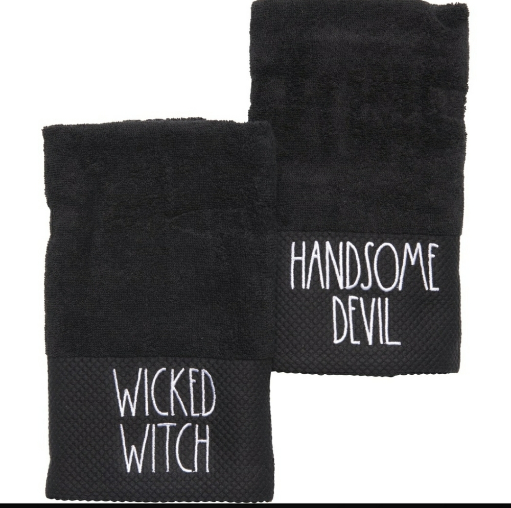 Rae Dunn Halloween Hand Towels